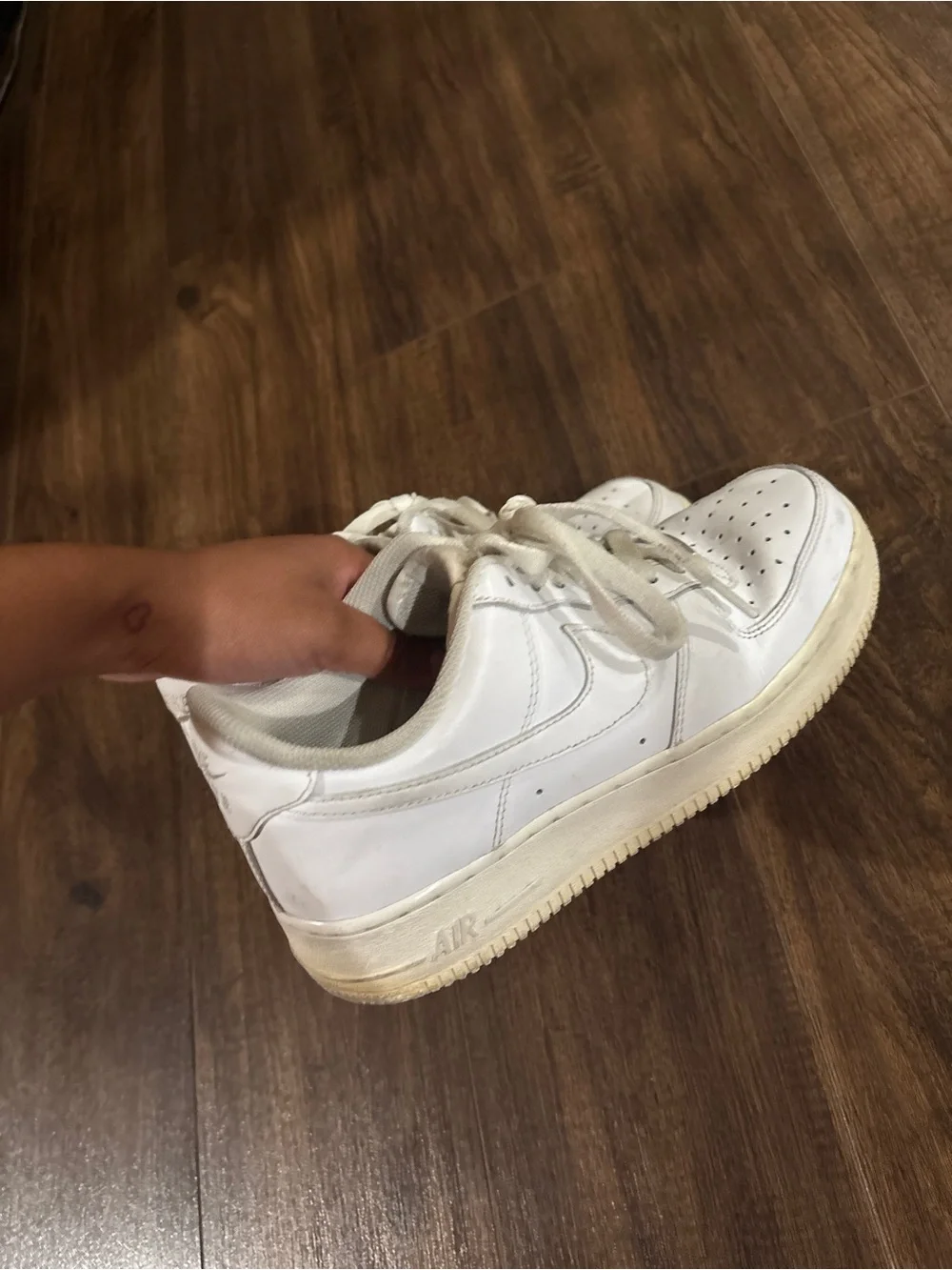 Nike Air Force 1 white sneakers